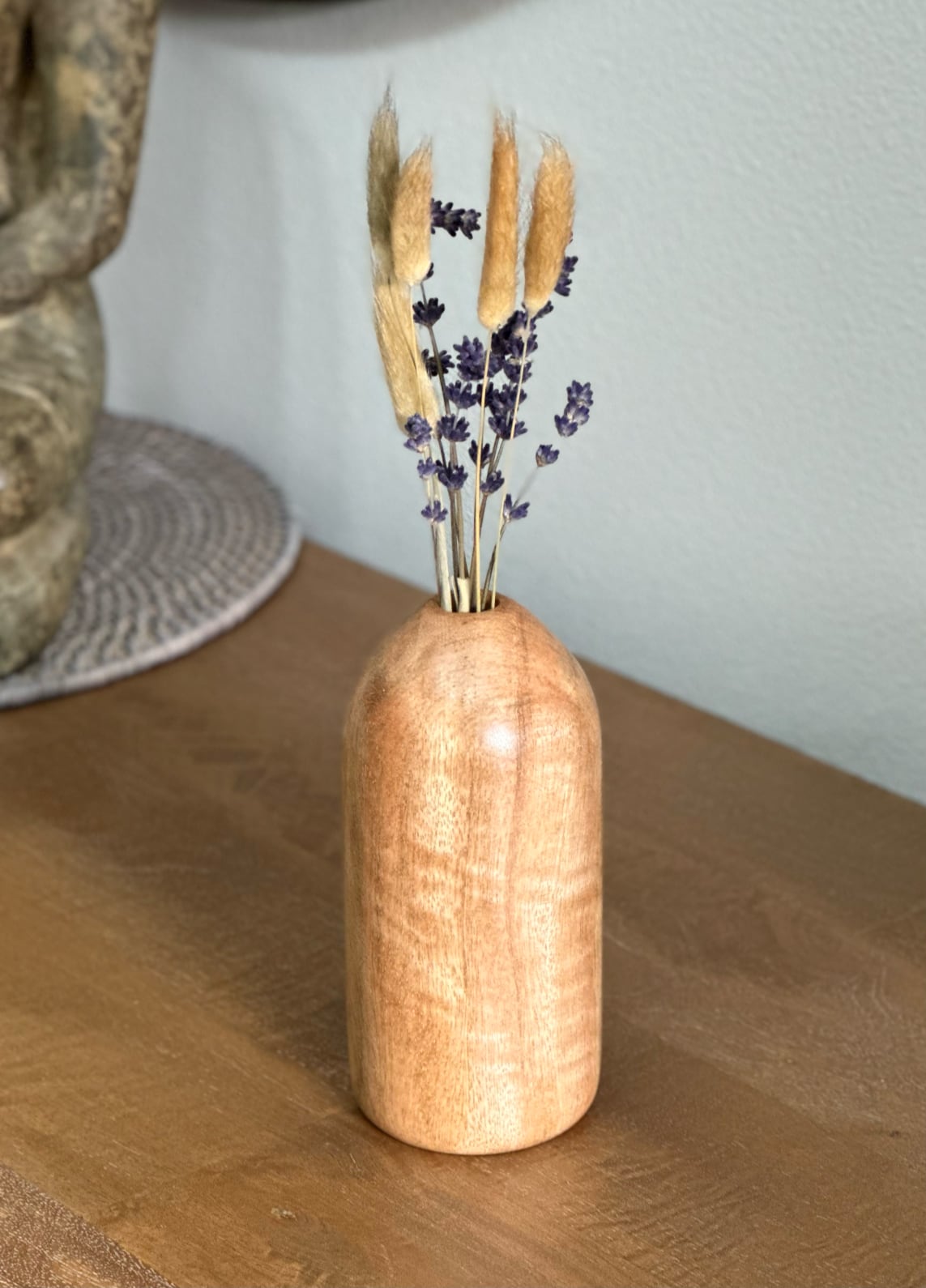 Figured Mango Wood Vase