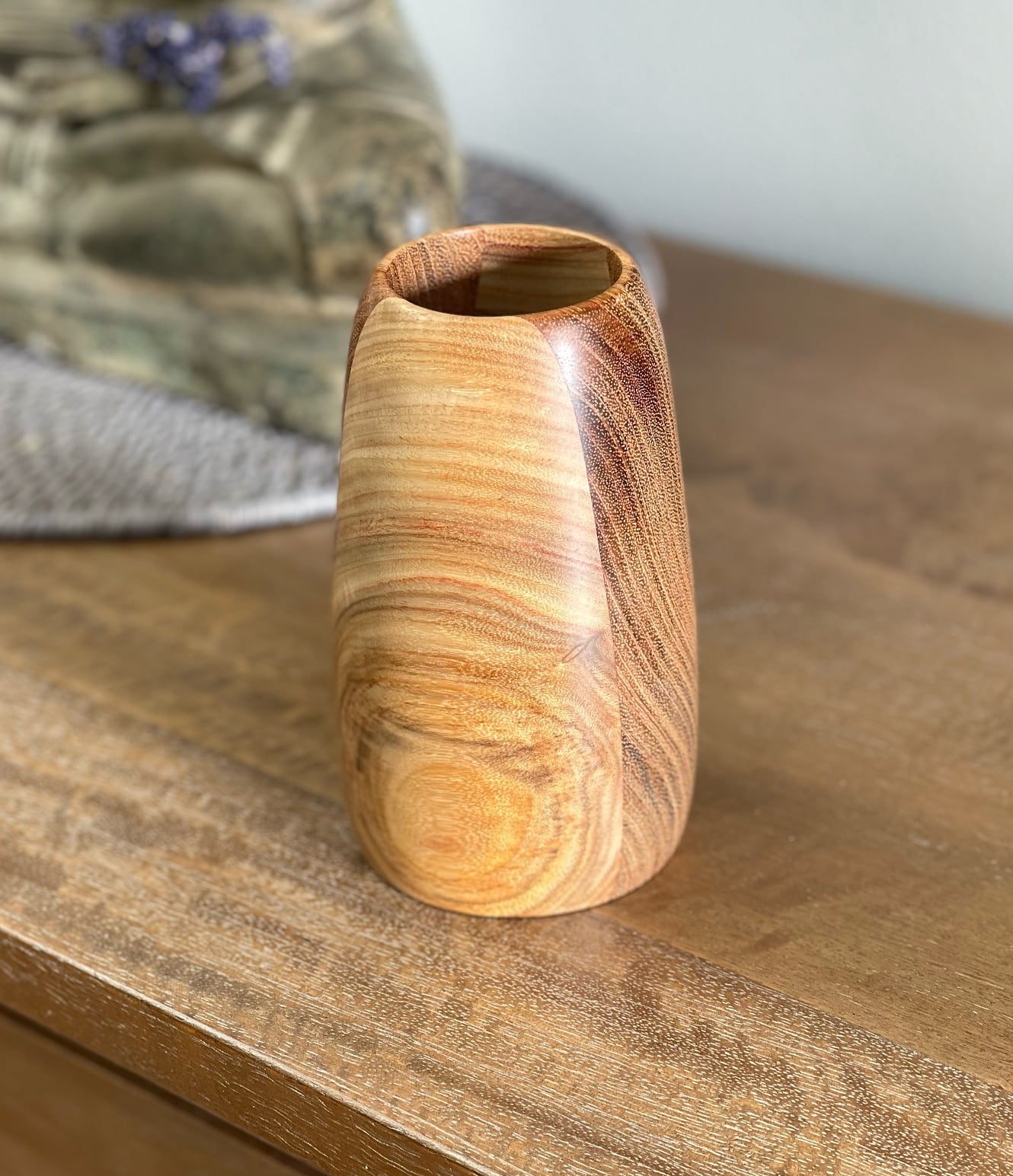 Canarywood & Jabota Open Vase