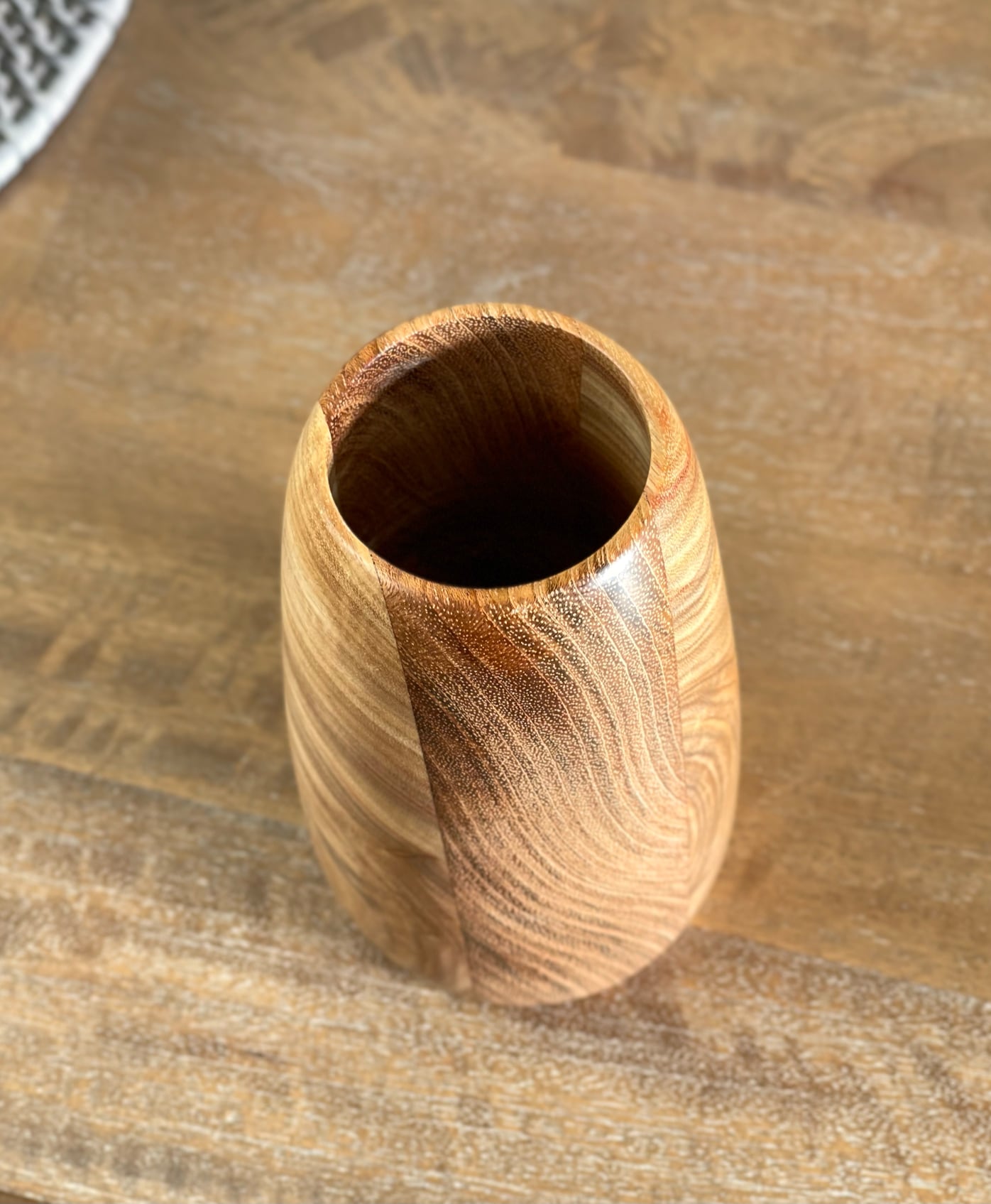 Canarywood & Jabota Open Vase