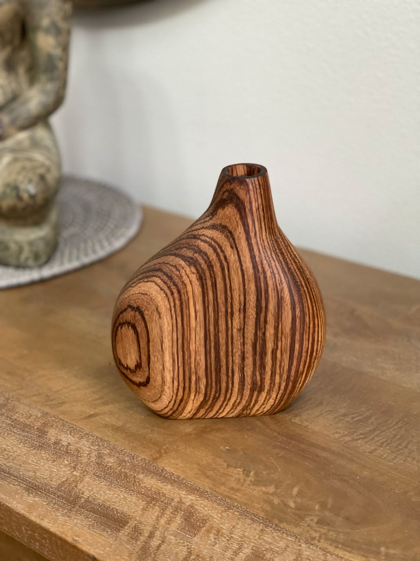 Zebrawood Dried Flower Vase