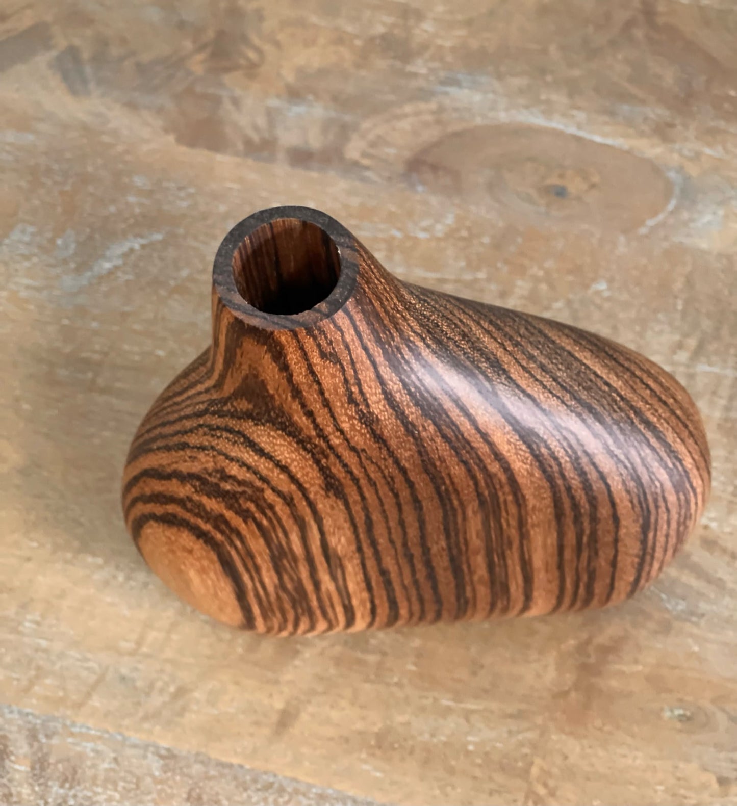 Zebrawood Dried Flower Vase