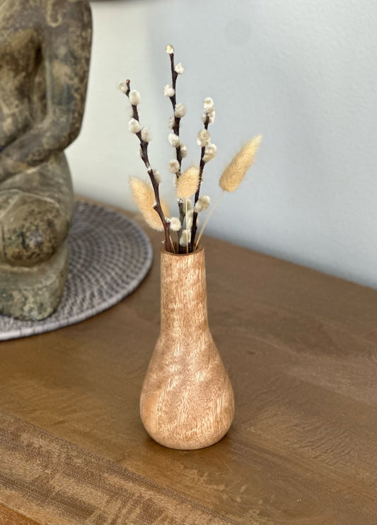 Figured Mango Wood Vase