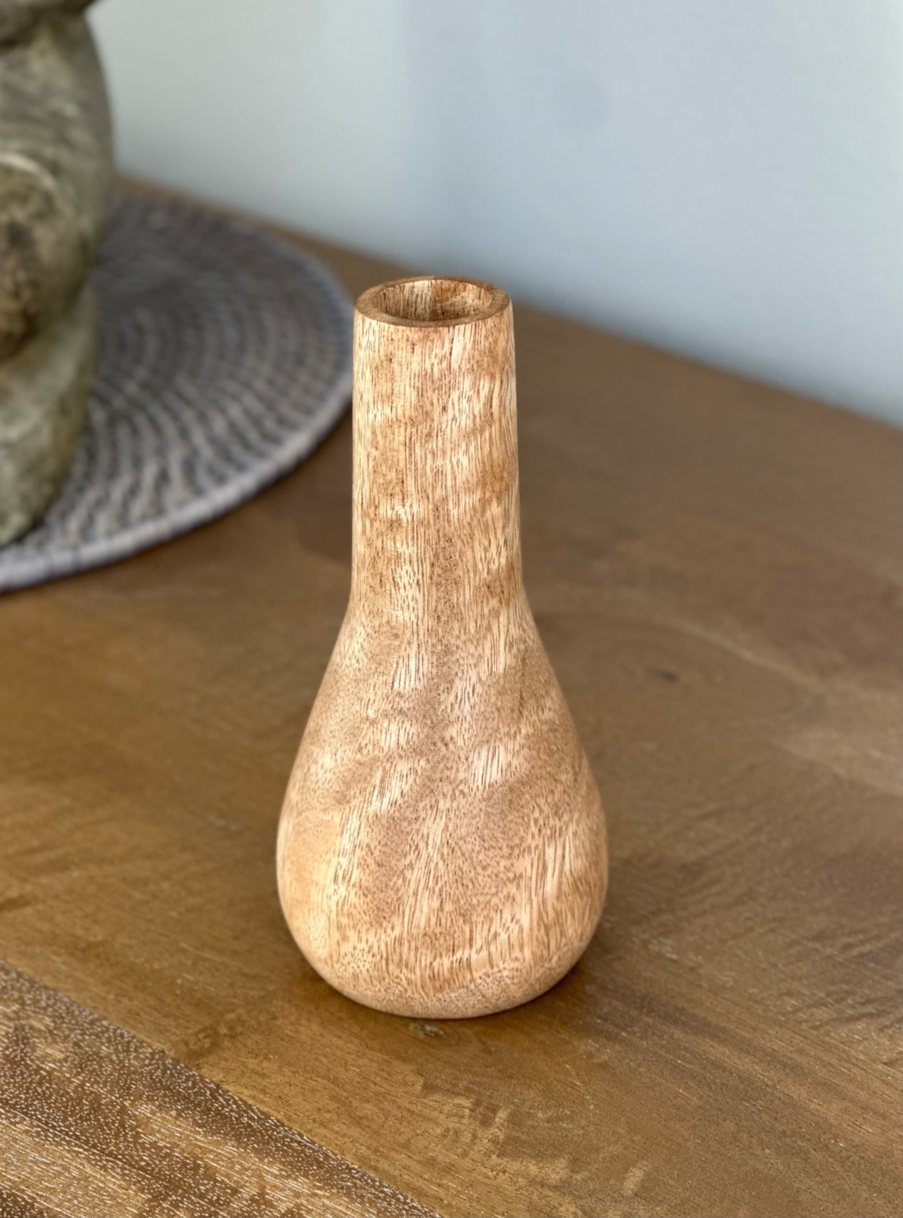 Figured Mango Wood Vase