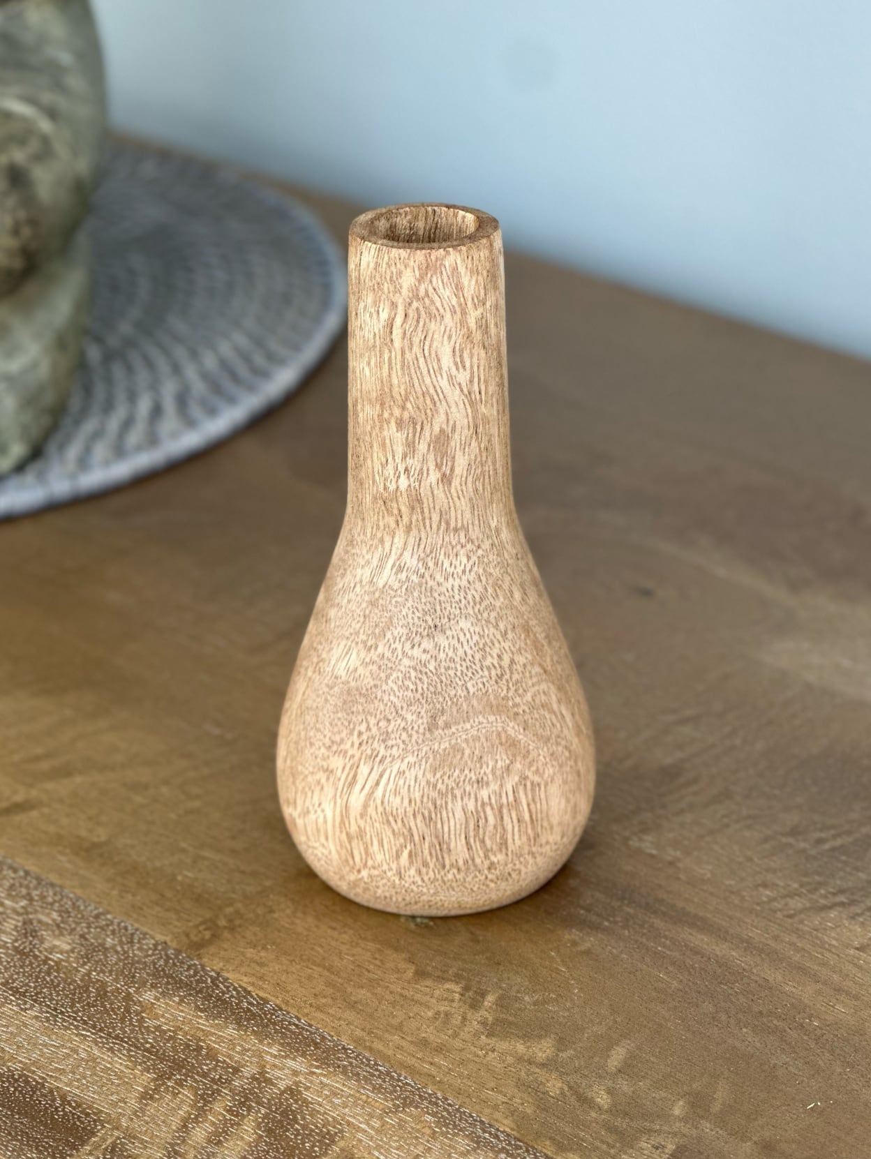 Figured Mango Wood Vase