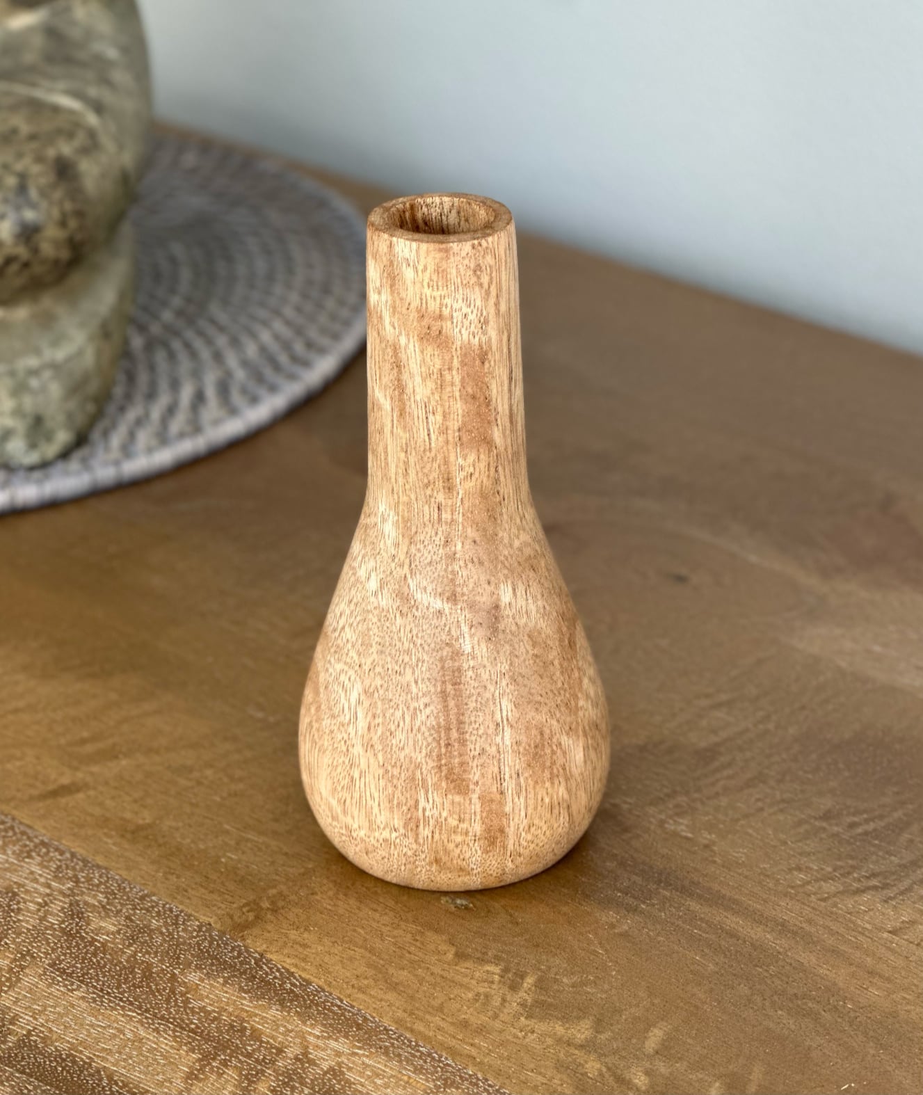 Figured Mango Wood Vase