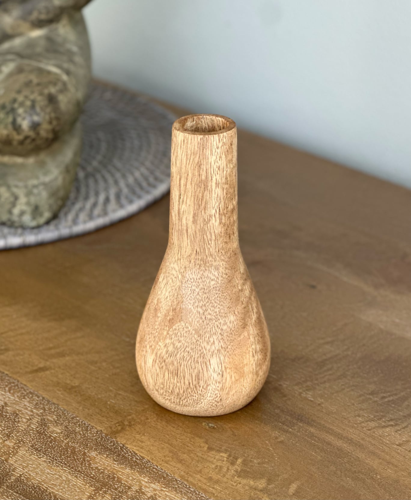 Figured Mango Wood Vase