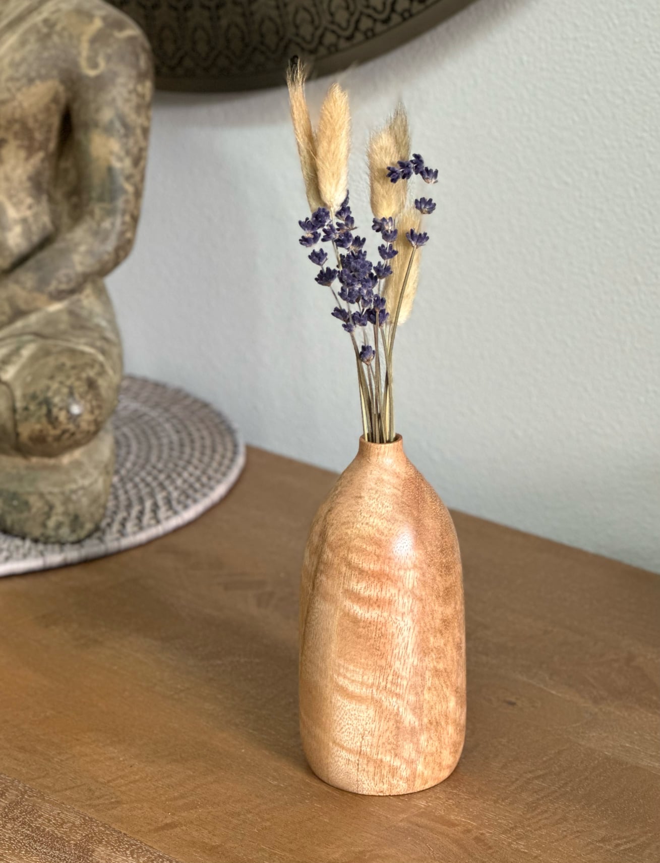 Figured Mango Wood Vase