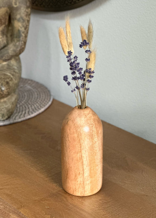 Figured Mango Wood Vase