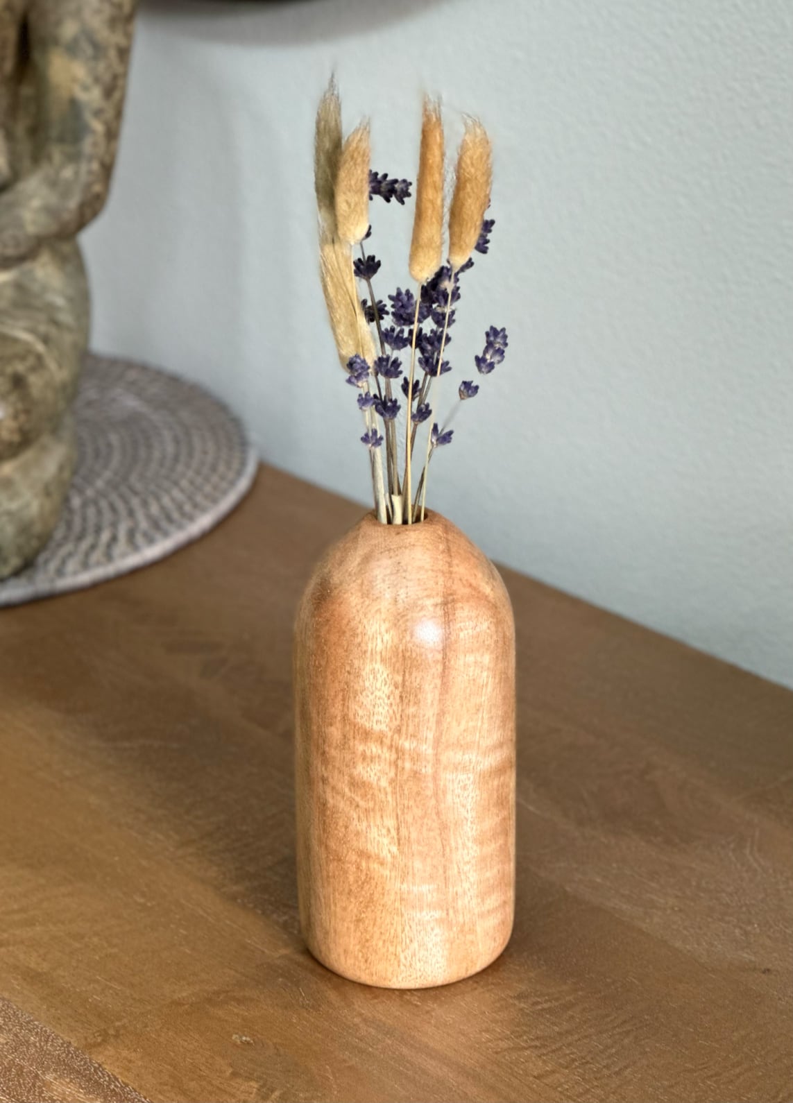 Figured Mango Wood Vase